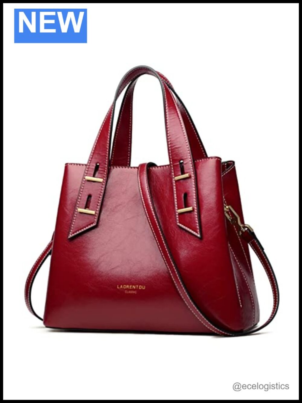 Genuine Leather Crossbody Handbags Women Satchel Tote Purse Top Handle Shoulder